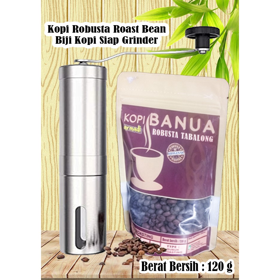 

Kopi Robusta Roast Bean Kopi Kalimantan Kopi Tabalong 120 g