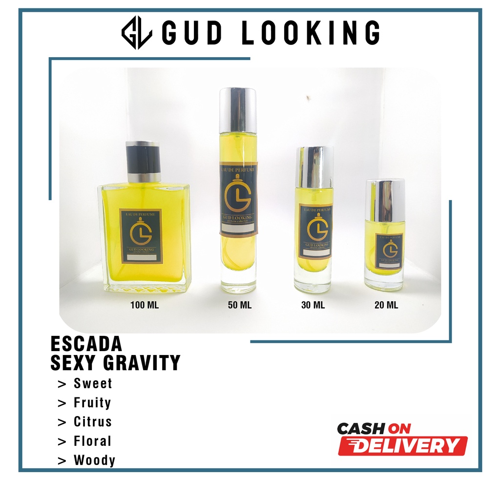 Parfum Refill Escada Sexy Gravity / Parfum Escada Sexy / Parfum Cewek Escada