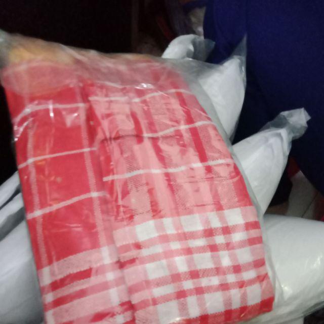 Serbet Meja Makan/piring/gelas Motif Kotak-kotak