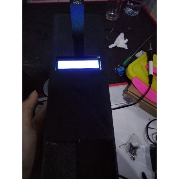 Automation Hansinitizer , pantau Suhu Di handphone