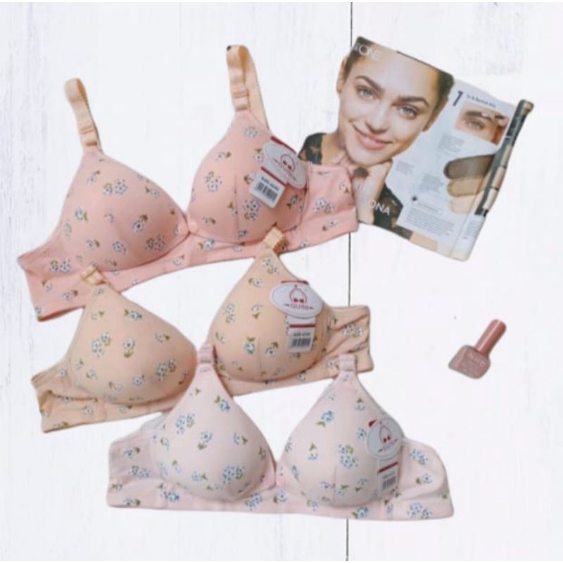 GUINI 0322 BH MENYUSUI / NURSING BRA / BRA MENYUSUI TAMPA KAWAT