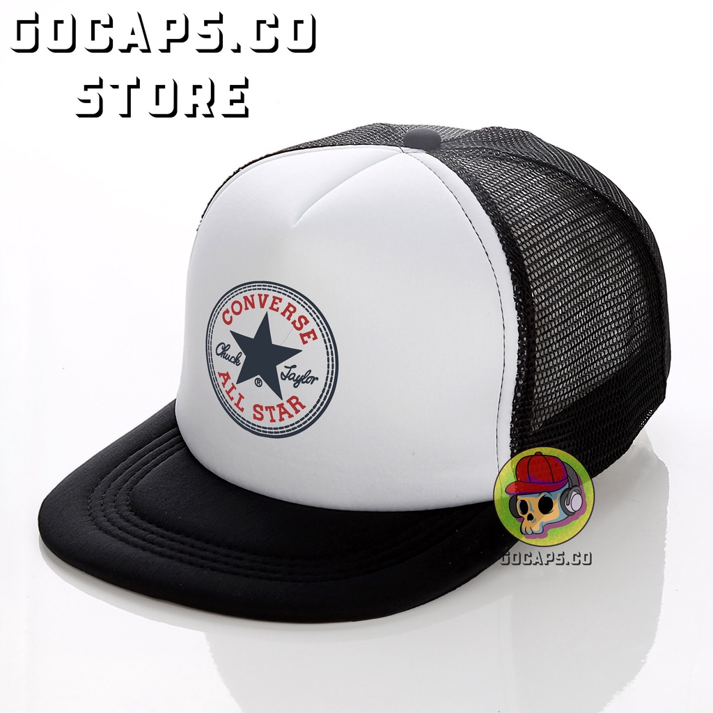 Converse / Topi Jaring / Topi Jaring Snapback / Topi Distro / Topi Pria / Topi Premium / Topi Jaring Distro Premium / Topi Premium / Topi Snapback / Topi Brand / Topi Band / Terlaris / Gocaps