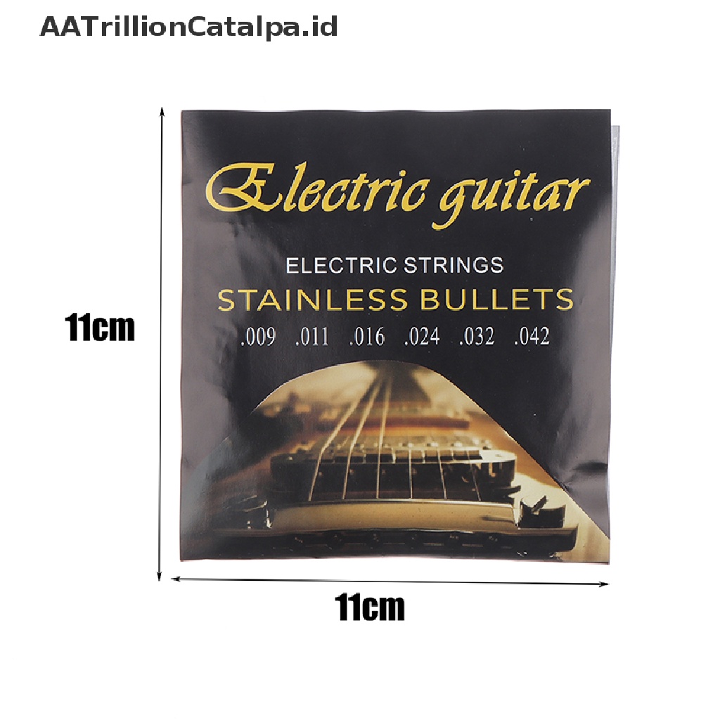 Aatrillioncatalpa Set 6pcs Senar Gitar Akustik Elektrik