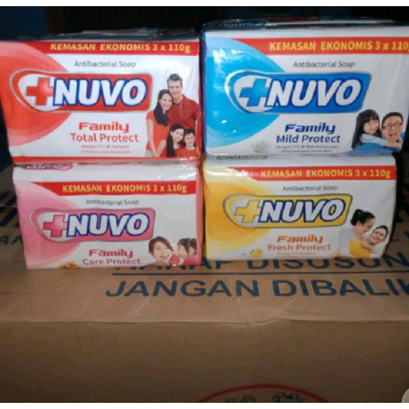 Jual Sabun Nuvo Batang Kemasan Ekonomis X Gr Shopee Indonesia