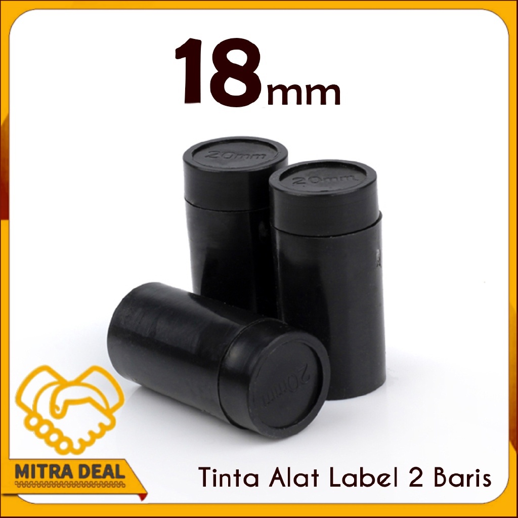 

[COD] Tinta Alat Label Harga 18mm untuk Price Labeller 2 Baris MX 6600
