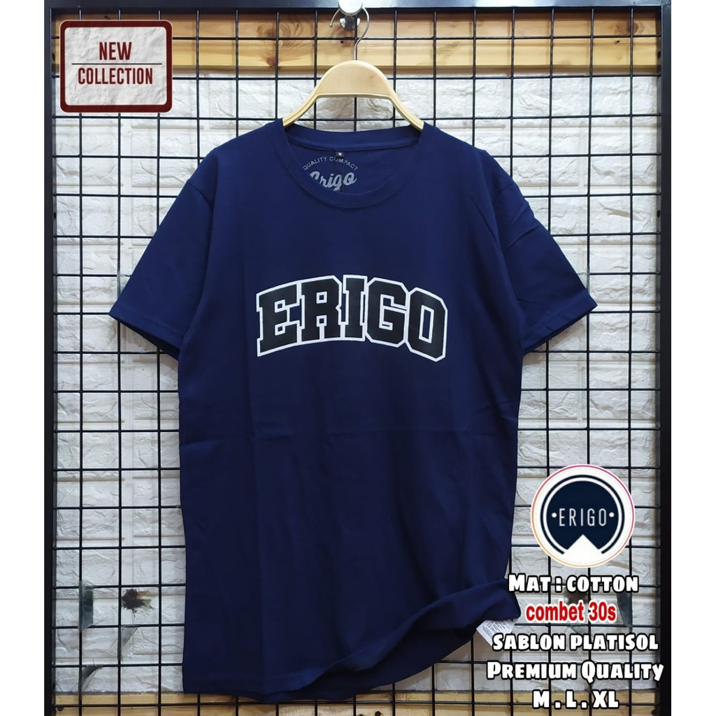 Kaos ERIGO APPAREL JAPAN TOKYO OSAKA T-shirt Premium Distro Baju Tshirt Cotton Combed 30s Murah v5