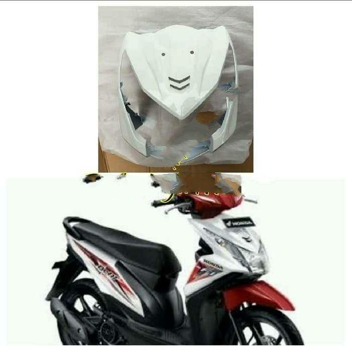Tameng Depan Beat Fi Lama 2013 2015 Putih
