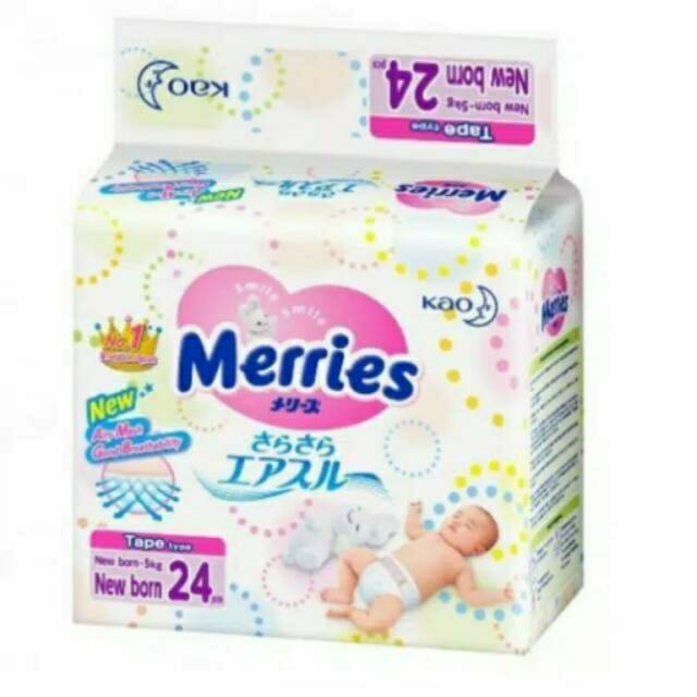 Merries premium new born isi 24 pcs