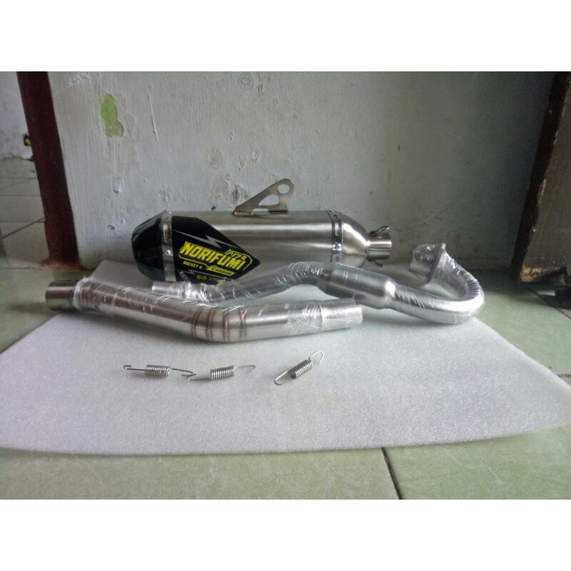 knalpot racing norifumi untuk.  crf.  klx. d'trakter
