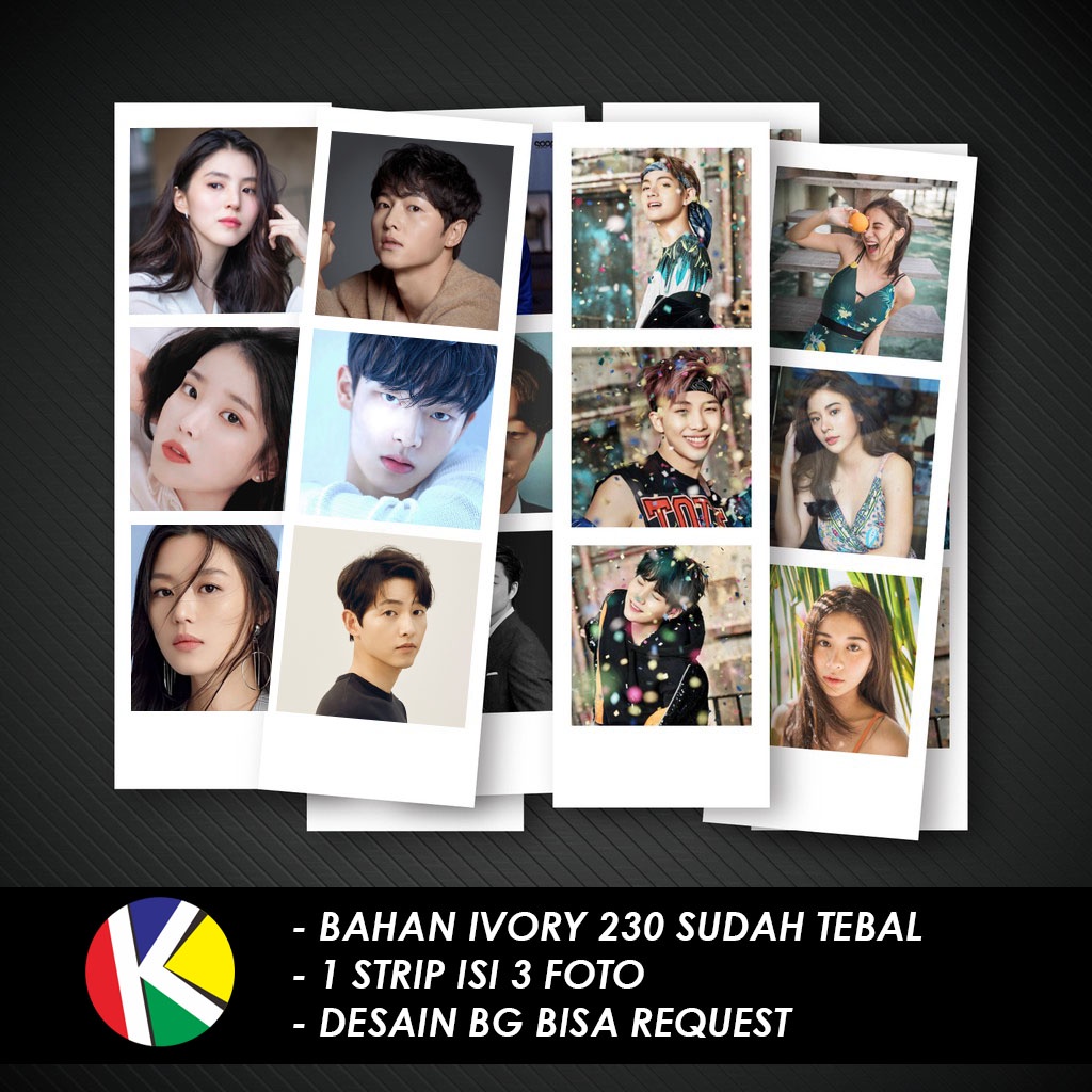 Cetak Foto Polaroid Strip