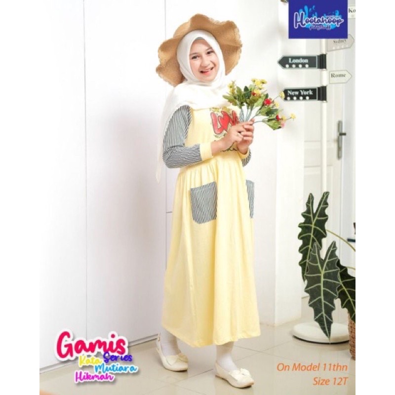 Gamis Series Kata Mutiara by Hoolahoop Gamis hoolahoop