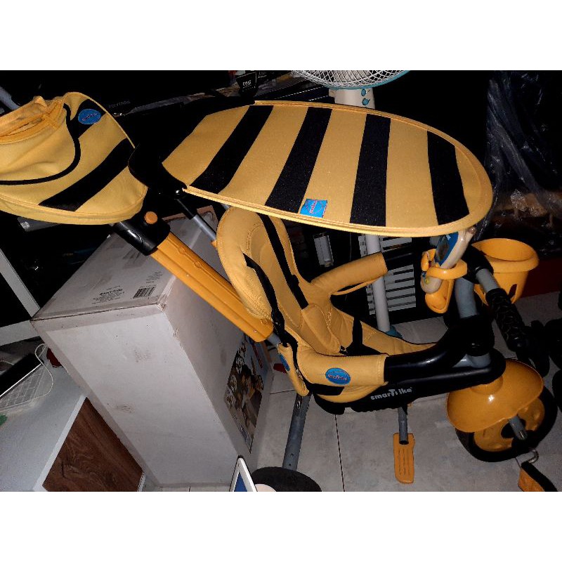 sepeda roda tiga anak merk smart trike zoo preloved