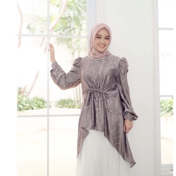 VANILLA HIJAB SEMESTA TUNIK - DOVE