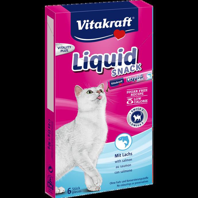 Hot Sale Vitakraft Cat Liquid Snack With Salmon Omega 3 90 Gr Cat Food Shopee Indonesia