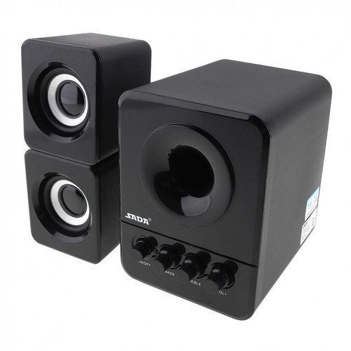 (COD) Speaker SADA 203 Speaker Stereo 2.1 With Subwoofer &amp; Usb power