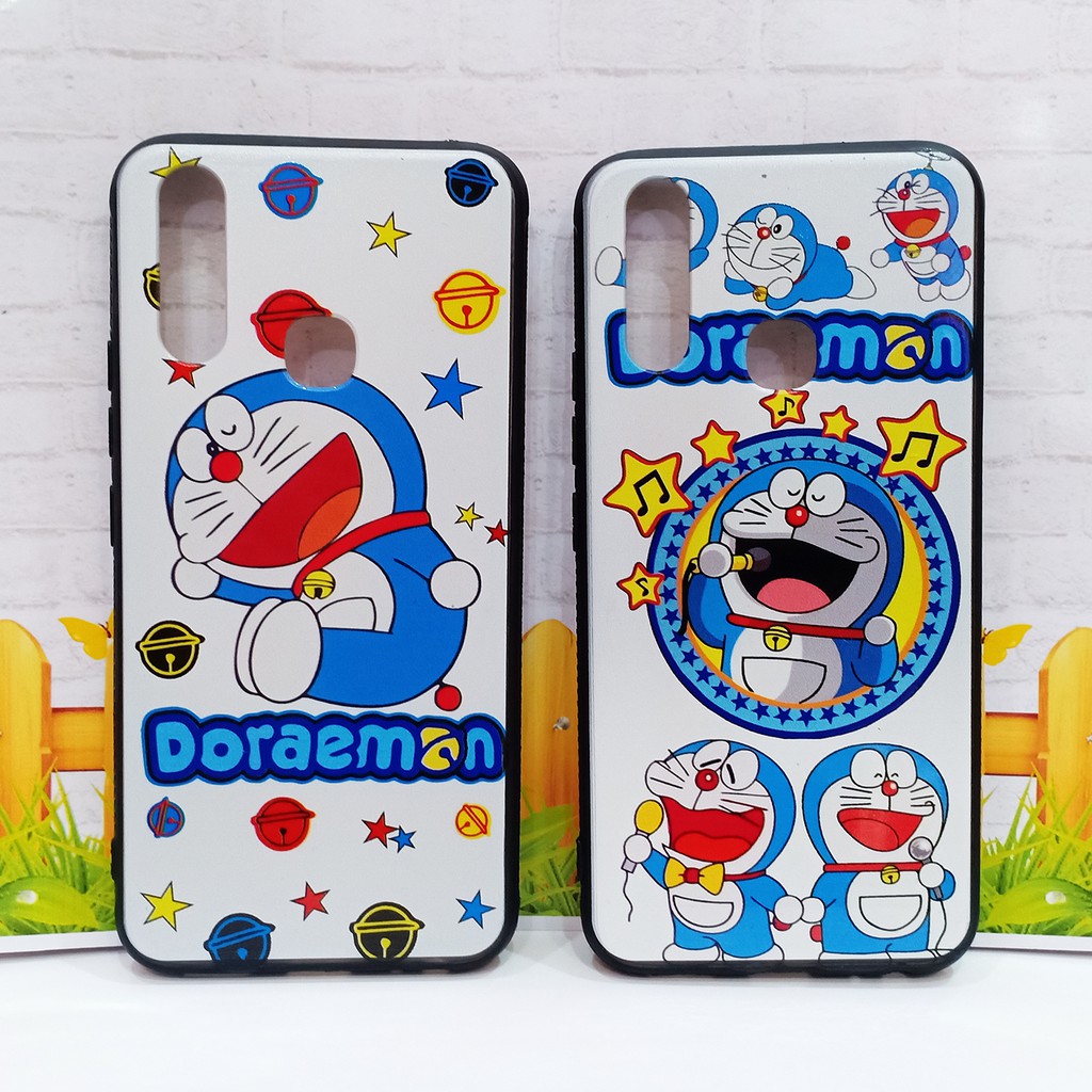 Case Doraemon Oppo A3S A83 A5 2020 Reno 4F - 6A Y12 Y15 Y17 Y91 5A C2