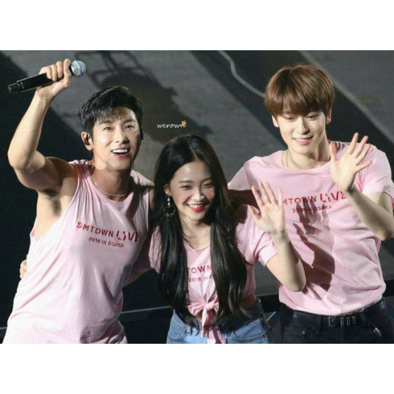 KAOS TSHIRT KPOP SM TOWN LIVE 2018 IN OSAKA SM ENTERTAINMENT