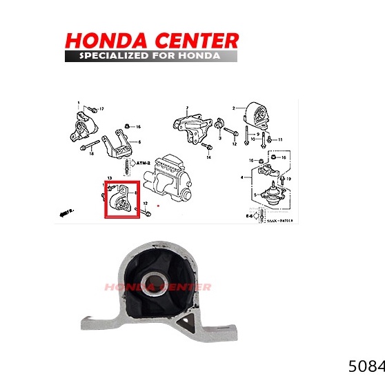 engine mounting gantungan mesin dudukan mesin pangkuan mesin depan civic vti vtis 2001 2002 2003 2004 2005 matik at stream 2002 2003 2004 2005 2006 1700cc matik at