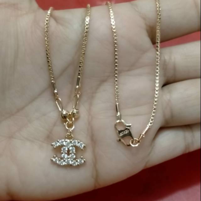 Kalung dewasa + liontin cantik