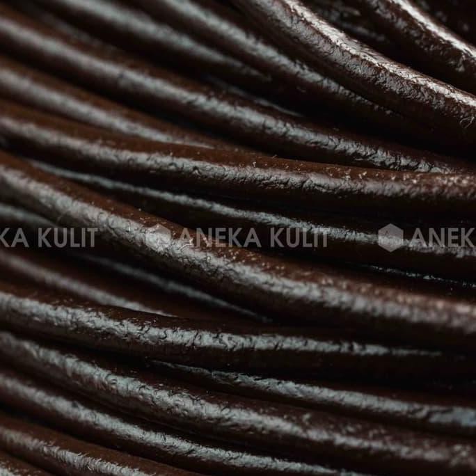 

Tali Kulit Bulat Coklat Tua 1mm TERBARU