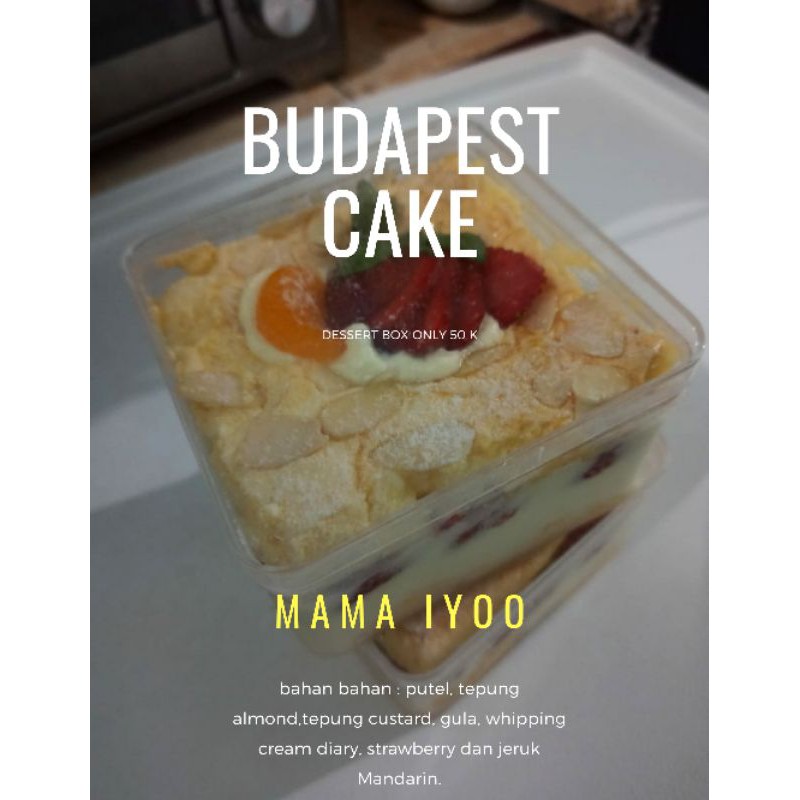 

Budapest dessert box