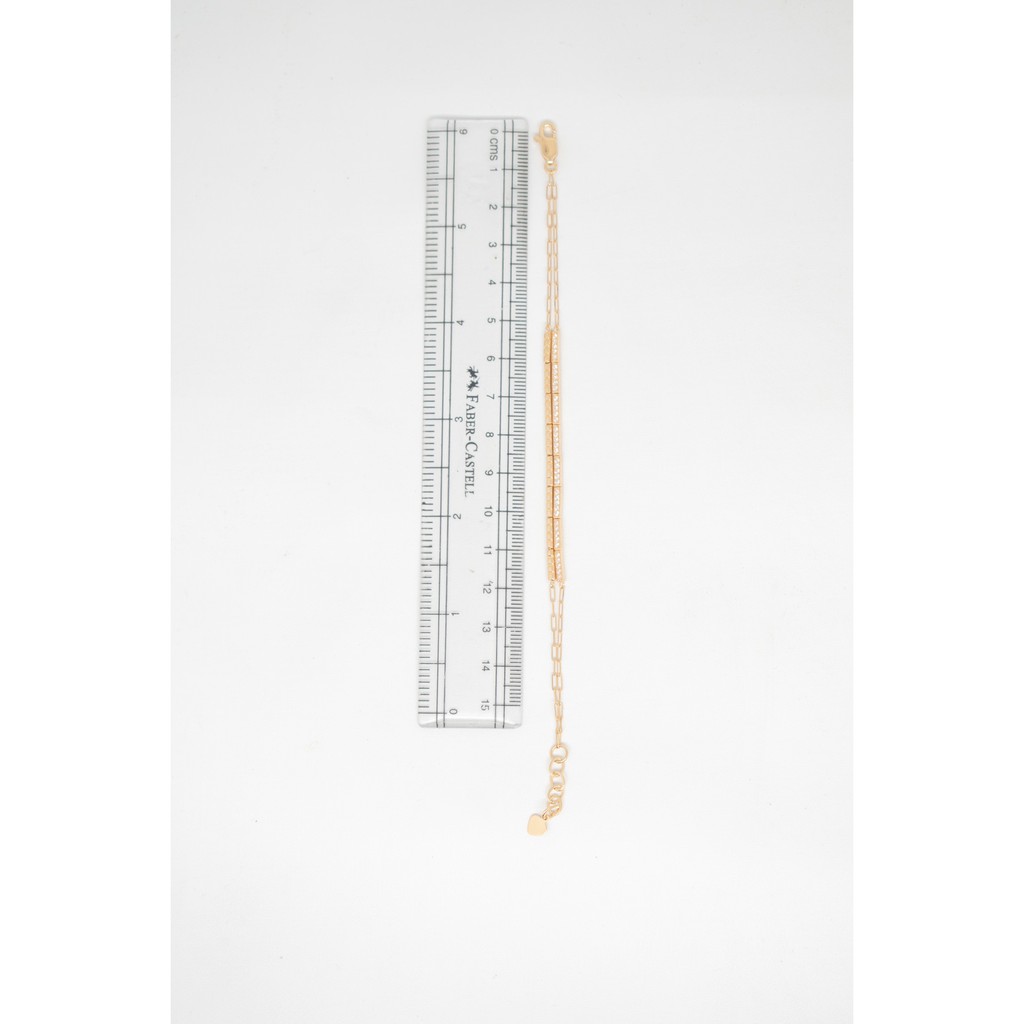 Gelang emas asli model rolex doubel kadar 300