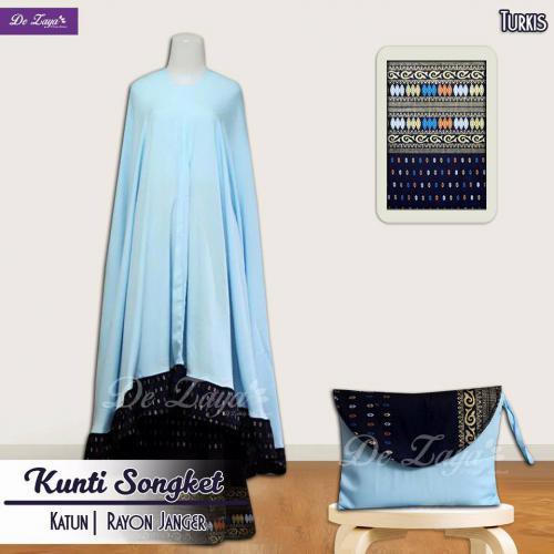 MUKENASONGKET KUNTI POLOS BALI BABY BLUE | |BAJU PAKAIAN WANITA MURAH CODE : 8 427 4