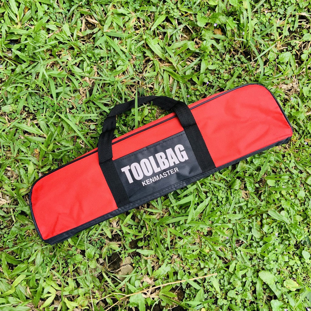 Tas Perkakas Kenmaster Toolbag Besar Alat Perkakas Tool Bag Jumbo Alat Bengkel Box Kunci Ring Pas