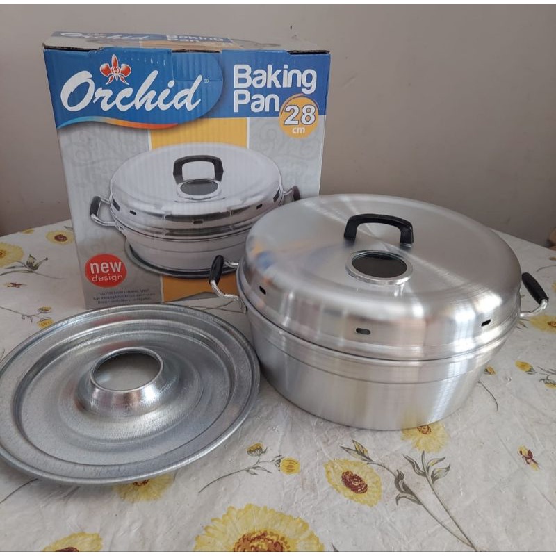 Baking Pan Orchid 28cm