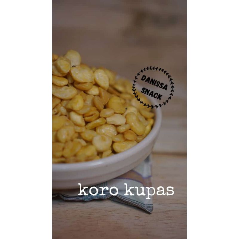 

SNACK KILOAN TERMURAH!!!KORO KUPAS/ASIN 250-500 gr FREE BUBBLE WRAP/KARDUS