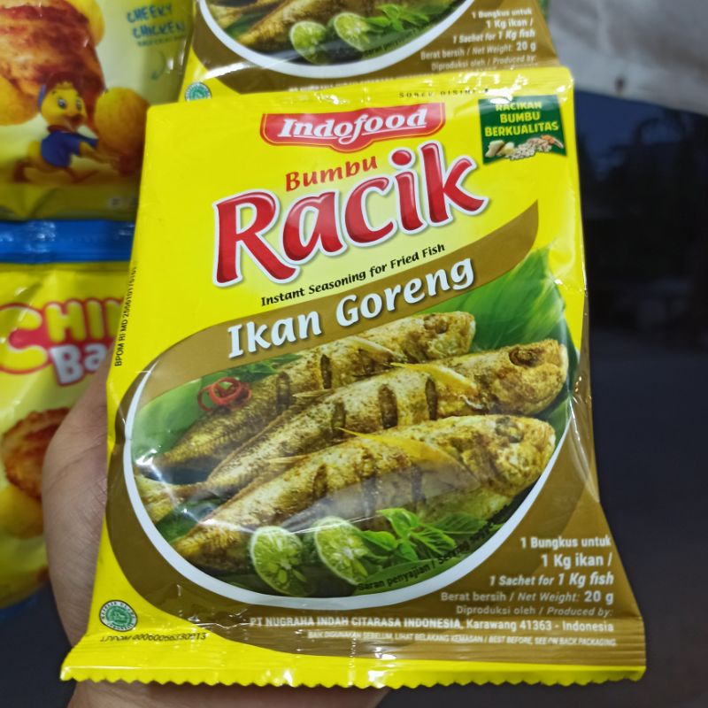 

Bumbu Racik Instant Ikan Goreng 20 Gram