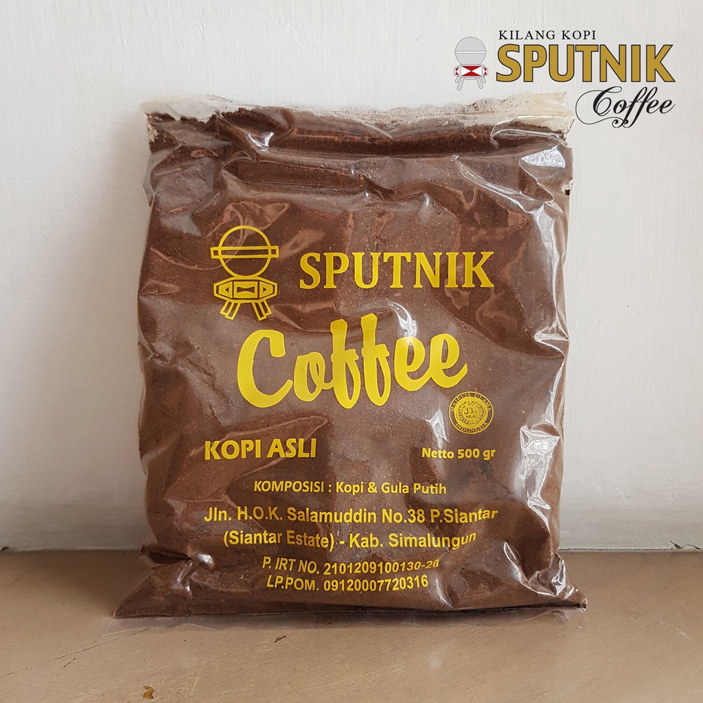 

[Sputnik] Bubuk Kopi Robusta 500 gr KASAR - STANDARD GRADE