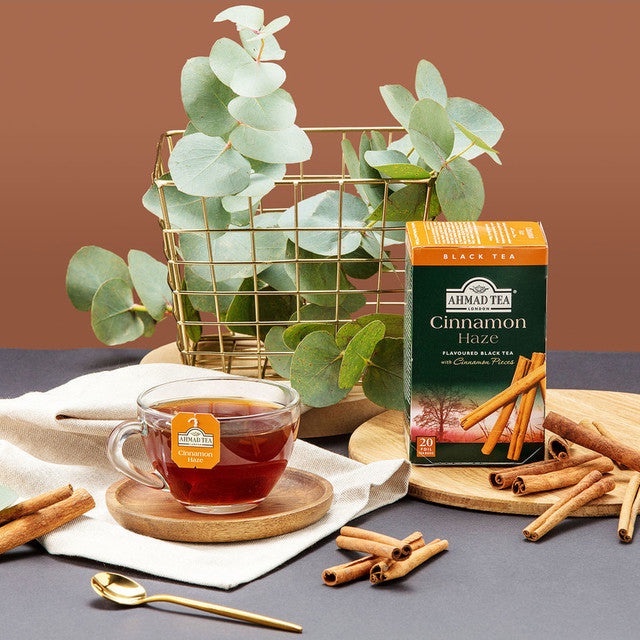 

AHMAD TEA - Cinnamon Haze - Black Tea - 1 BOX 20 Sachet