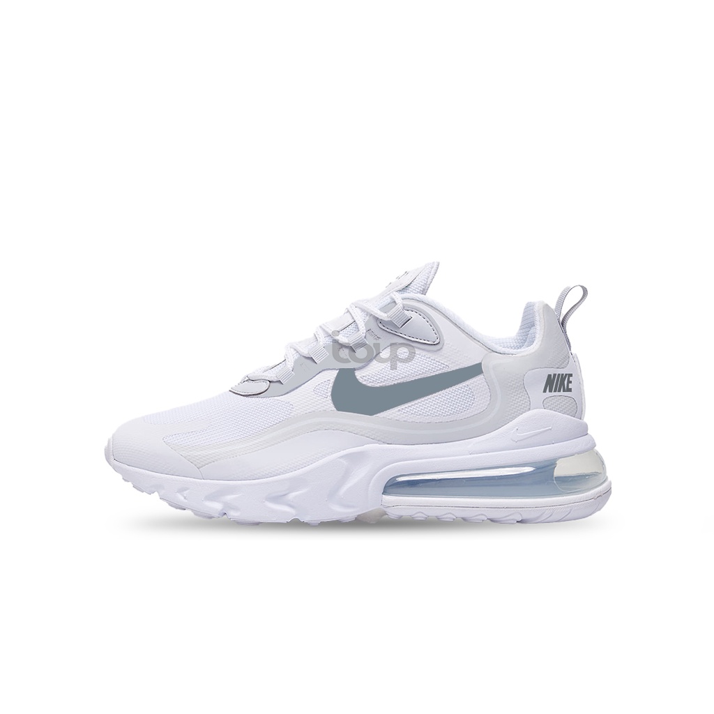 white nike air 270 react