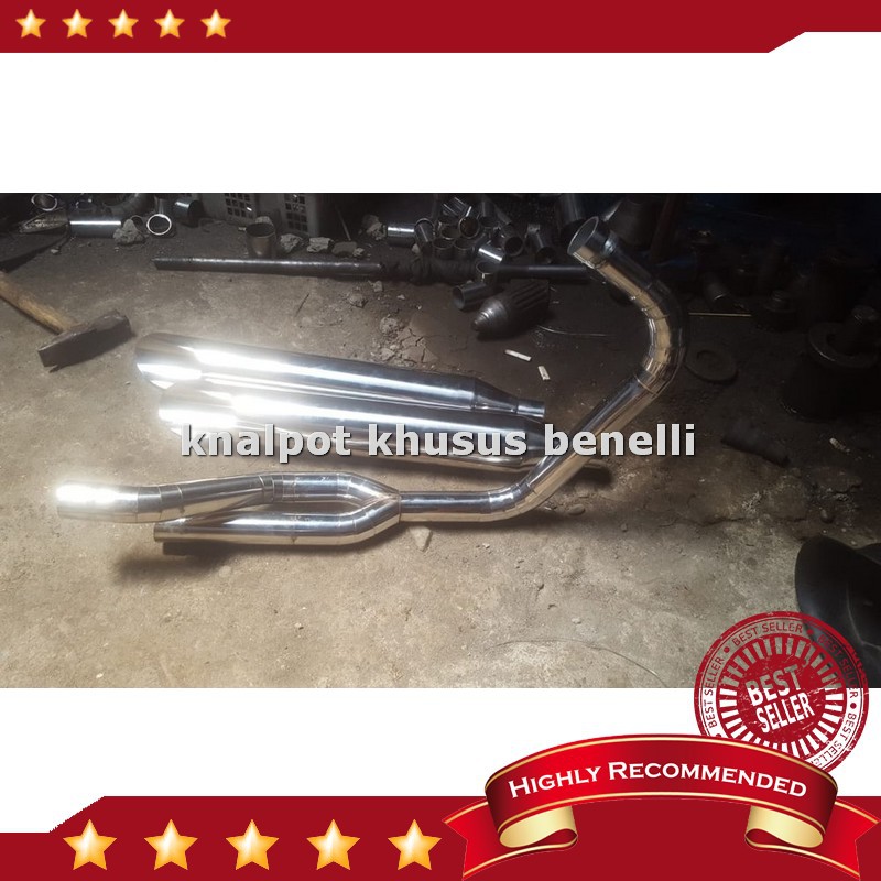 Diskon Knalpot Fullsystem Benelli Motobi 200 Evo
