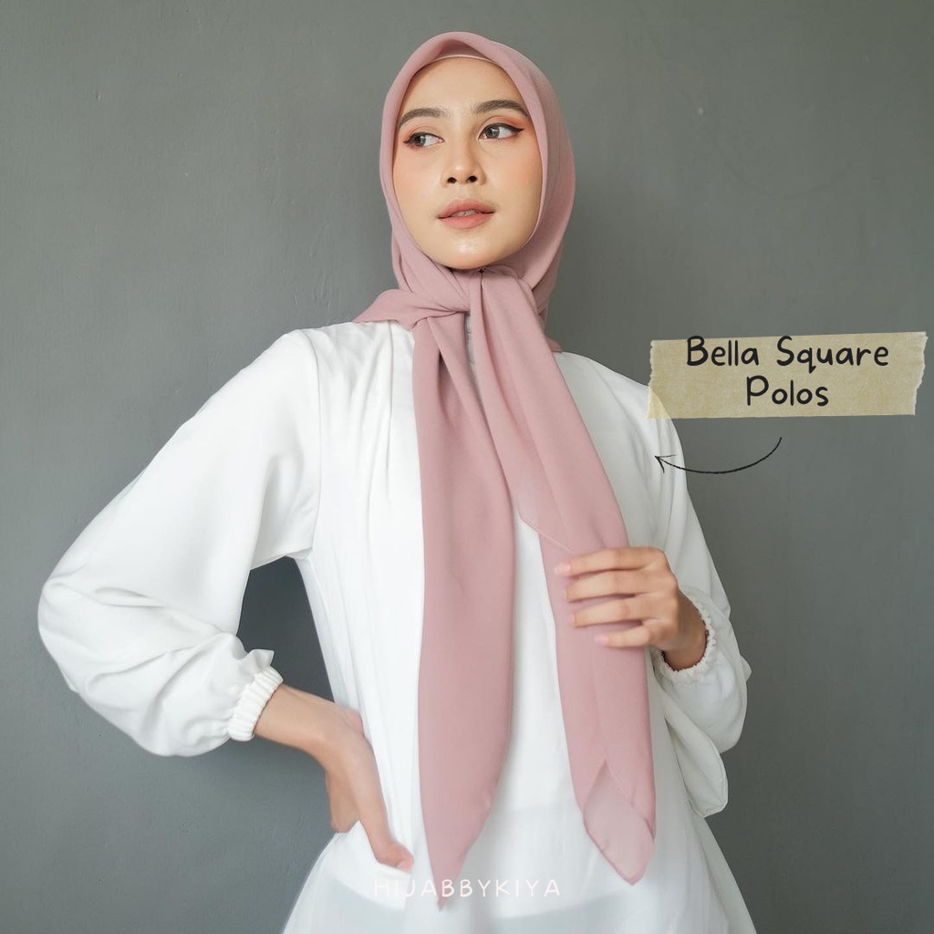 JILBAB SEGI EMPAT POLOS / KERUDUNG SEGI EMPAT POLOS / HIJAB SEGI EMPAT