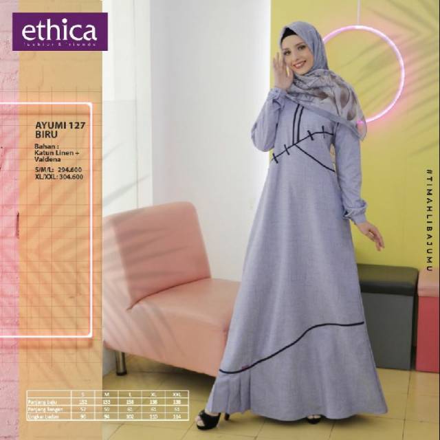 [READY DAN SIAP KIRIM] GAMIS ETHICA AYUMI 127
