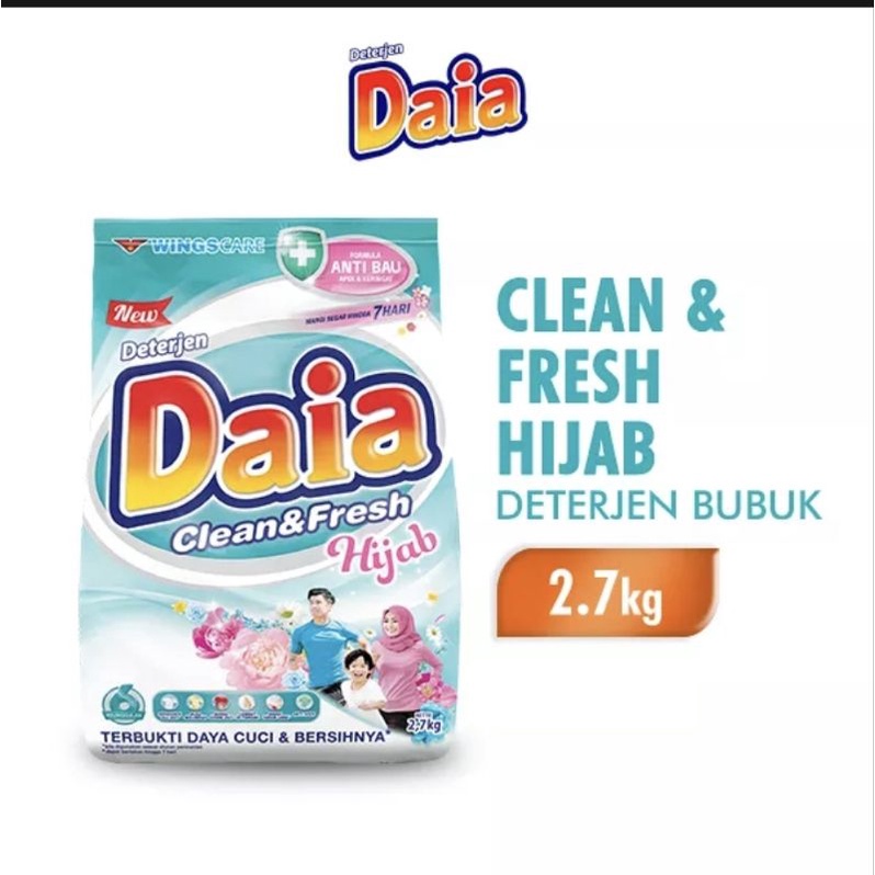 DAIA DETERGENT 2,7kg