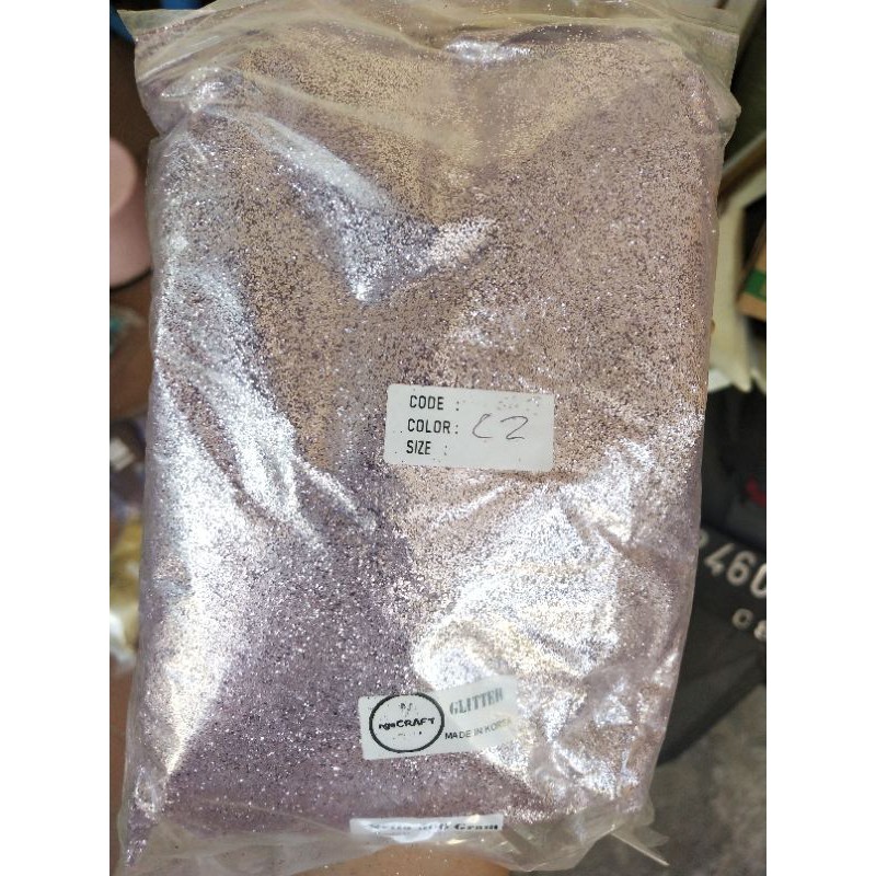 PROMO CUCI GUDANG!!  SERBUK GLITTER 500 GRAM