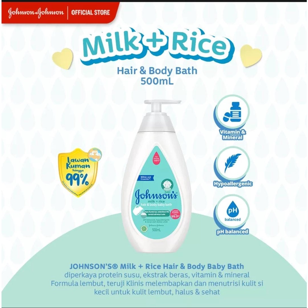 JOHNSONS BABY COTTON TOUCH / TOP TO TOE  / MILK RICE/BEDTIME HAIR AND BODY WASH BOTTLE AND REFILL