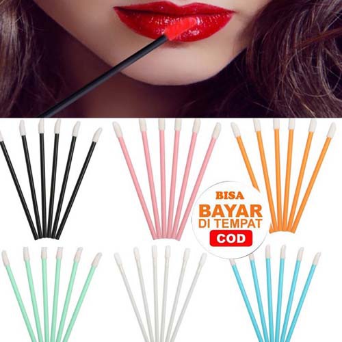 ( SATUAN / ECER ) Disposable Lip Brush / Kuas Bibir