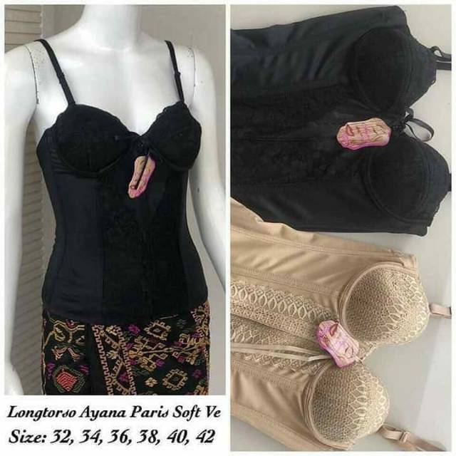 (COD) Longtorso Ayana Paris Soft Ve Original | Kemben daleman Kebaya