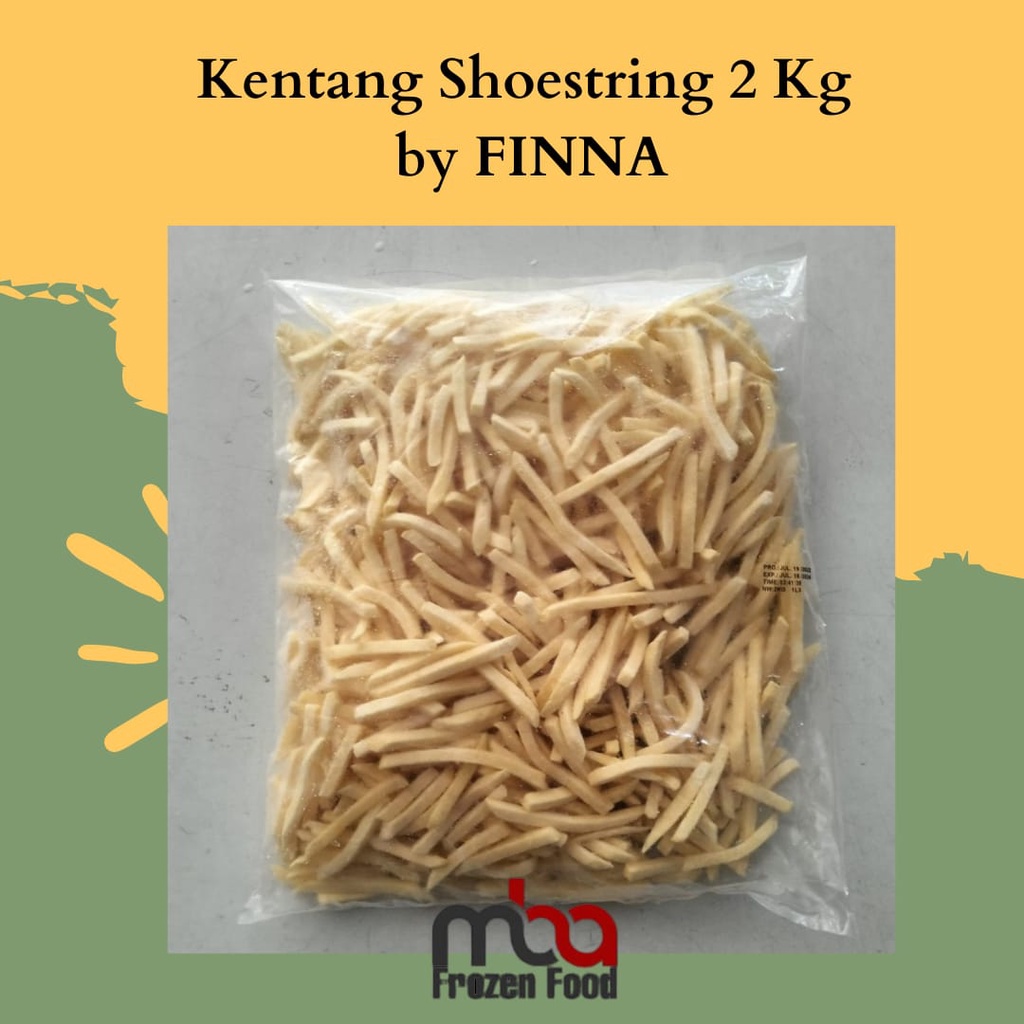 Kentang Shoestring 2 Kg by FINNA - FROZEN FOOD