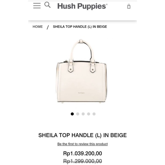 1.3JT Hush Puppies Sheila Top Handle