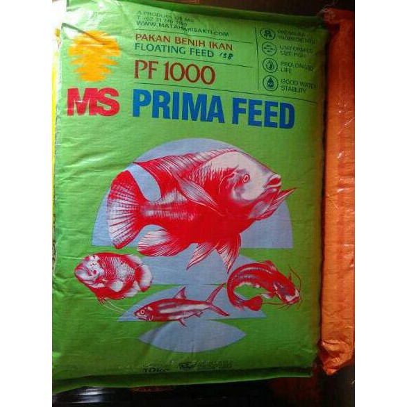 Dijual Pakan Benih Ikan Pf1000 Matahari Sakti Repack 950 Gram Terjarmin