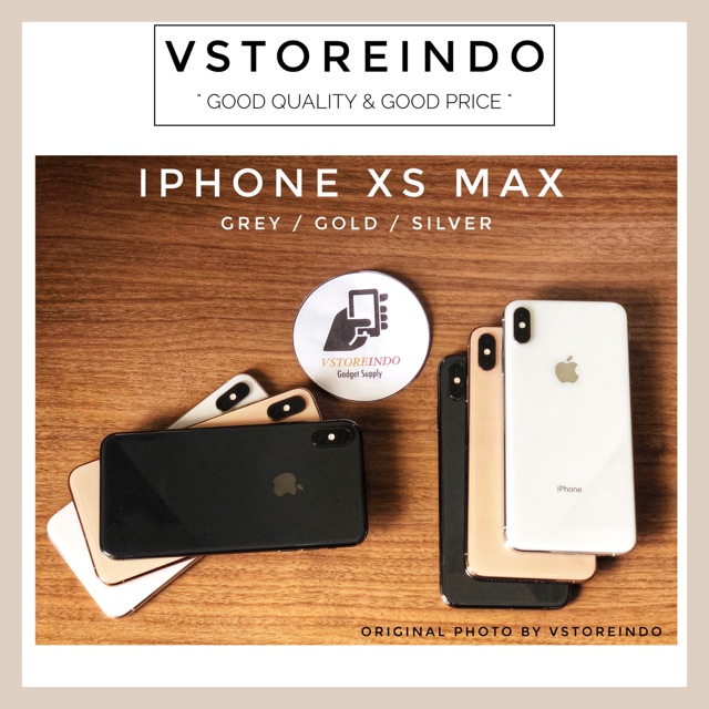 iPhone Xs Max 256 GB Ex iBox Resmi Indonesia Seken Second Bekas Original Fullset Like New