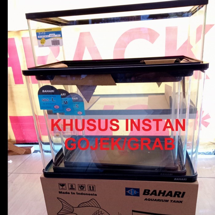 Bahari aquarium lengkung / bending size S