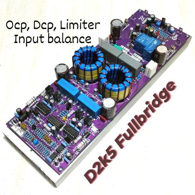Kit D2K5 Fullbridge Class D Power Amplifier Full Fitur -