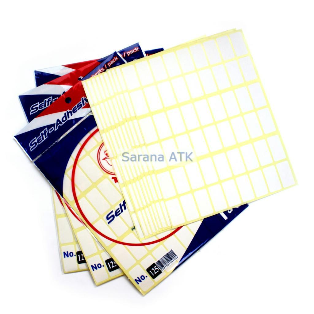 

TOM & JERRY Label Paper No. 125 Label Putih [ PAD ]