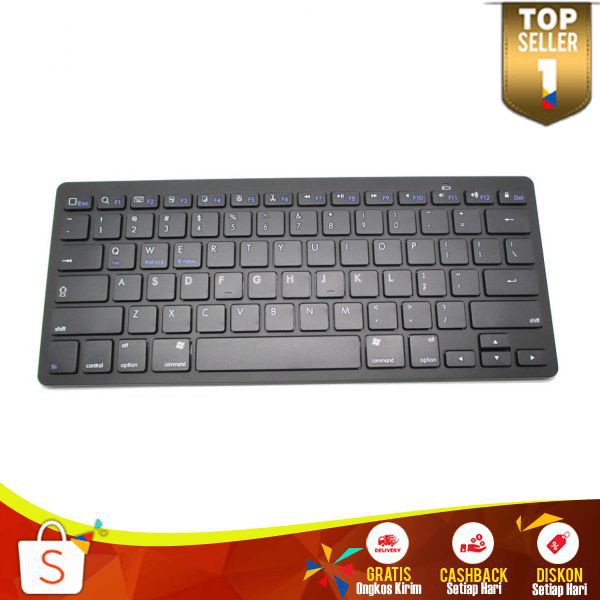 Keyboard Bluetooth Portable BW02 Keybord Modern Mudah Digunakan Keyboad Laptop PC Tablet Multifungsi